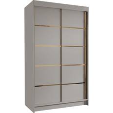 Skjutdörrar Garderober Mirjan24 Narbonne 100x200 cm Beige Garderob