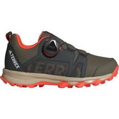 Mehrfarbig Wanderstiefel Terrex Agravic BOA Kids Trekkingschuhe - Khaki/Schwarz/Orange