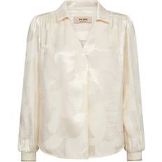 Mos Mosh Femme Chemisiers Mos Mosh Bluse - Ecru/Hellbeige