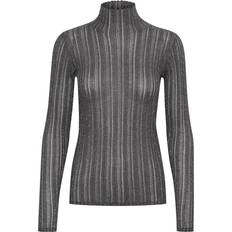 Soaked in Luxury Suéteres Soaked in Luxury Sllaisa Pullover - Gun Metal