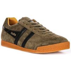 Gola Harrier Low Pro 1968 Retro Trainers - Khaki