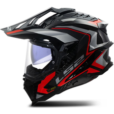 LS2 MX701 Explorer Adventure Helmet Red