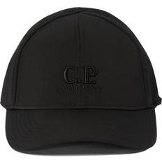 C.P. Company Accessories C.P. Company Baseball Cap Med Brodert Logo - Black