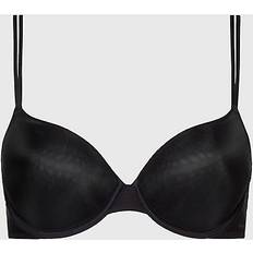 Calvin Klein Sheer Marquisette T-shirt Bra - Svart