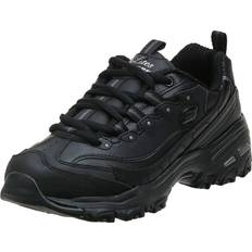 Skechers D'Lites Fresh Start Memory Foam Sneaker - Black/Silver