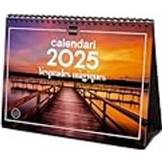 Finocam Kalender För Skrivbordsbilder 2025 12 Månader