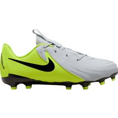 Nike Football Shoes Children's Shoes Nike Jr. Phantom GX 2 Academy MG - Metallic Silver/Volt/Black