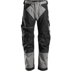 Snickers RuffWork Canvas+ Arbeitshose - Grau/Schwarz