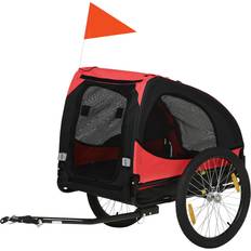 Pawhut Klappbarer Fahrradanhänger 140 x 71 x 83 cm