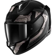 Motorcycle Equipment Shark Skwal i3 Rhad Helm, schwarz-grau-silber, Größe für Männer