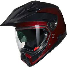 Nolan Motocross Helmets Motorcycle Helmets Nolan N70-2 X Adventure Helmet - Red/Black