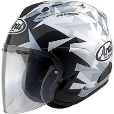 Arai SZ-R Evo Mimesis Jet Helmet - Black Grey Black