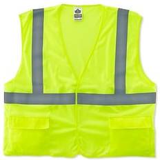 Work Vests Ergodyne GloWear 8220HL Class 2 Standard Vest - Lime Yellow