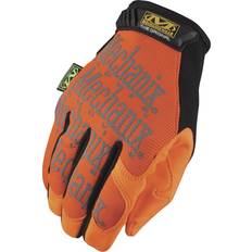 Orange Work Gloves Mechanix Wear Safety Original Glove - Hi-Vis Yellow