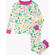 Hatley Falala Pyjama Set - Pink/Multi