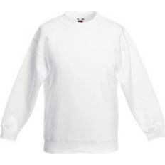 Fruit of the Loom Classic 80/20 Set-In Sweatshirt - White