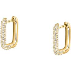 Christ Creolen 925er Silber Recycelt - Gelbgold