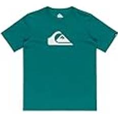 Turquoise Children's Clothing Quiksilver Ev Comp Logo Ss Yth T-shirt -