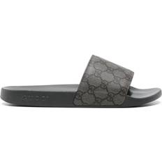 Gucci Slippers & Sandals Gucci GG Supreme Canvas Slides - Grey