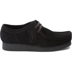 Homme - Noir Mocassins Clarks Wallabee Evo Suede Men's Shoes - Black