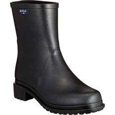 Aigle Boots Aigle Womens Fulfeel Mid Rubber Boots - Black