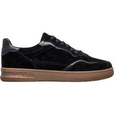 Clae Haywood Leather Trainers - Black/Dark Gum