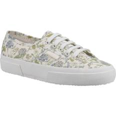 Shoes Superga 2750 Floral Print Trainers - White/Floral