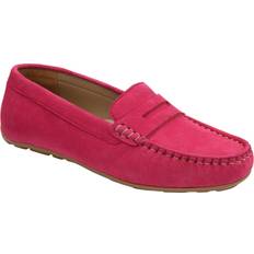 Pink - Women Loafers Ravel Corry Loafers - Magenta Suede