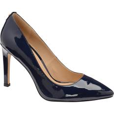 Ravel Edson Patent Court Shoes - Navy Patent Std