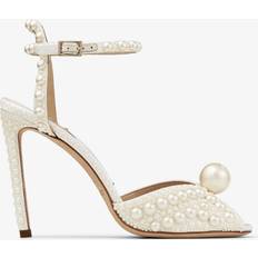 Jimmy Choo Sandals Jimmy Choo Sacora 100 Sandals - White/White