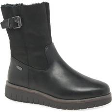 Monica Womens Warm Lined Boots - Black Combi
