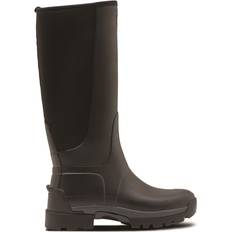 Hunter Balmoral Hybrid Tall Wellingtons - Black