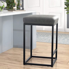 Ebern Designs Stools Ebern Designs Jadwiga 24 Inch Counter Seating Stool