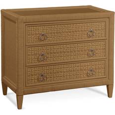 Monterey 3 Wicker Dresser 32 x 36 x 20 in Chest of Drawer