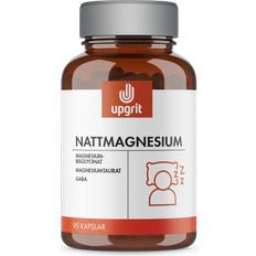 Sömn Vitaminer & Mineraler Upgrit Nattmagnesium 90 Kapslar