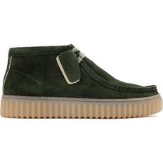 Clarks Torhill Hi Boot - Dark Green