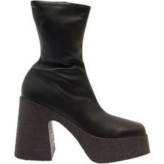 Stella McCartney Boots Stella McCartney Skyla Sole Platform Boots - Black