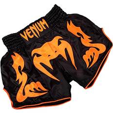 Martial Arts Uniforms on sale Venum Bangkok Inferno Muay Thai Shorts, Black/Neo Orange