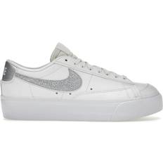 Nike Blazer Low Platform - White/Metallic Silver/Black