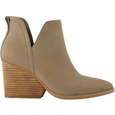 54 ½ Bottes Toms Eliza Leather Boots - Natural