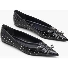 Marc Jacobs Chaussures basses Marc Jacobs The Glam Studs Kat Ballerina - Black