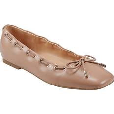 Plateauzool - Vrouw Ballerina's Letizia Women's Flat Shoes - Medium Natural Leather