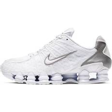 Trainers Nike Shox TL - White/Metallic Silver/Max Orange