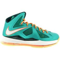 Nike Turquoise Basketball Shoes Nike LeBron 10 Miami Dolphins - Teal