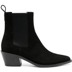 Gianvito Rossi Støvler Gianvito Rossi Wylie 45MM Suede Boots - Black