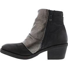 Silver - Slip-On Boots Fly London Women's Boots - Black/Anthracitesilver