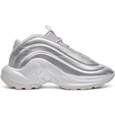 Shoes Diesel S-D Runner Slip-on Sneakers - Silver
