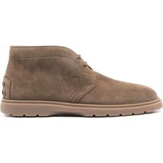 Tod's Homme Bottes Tod's Suede Leather Boots - Beige