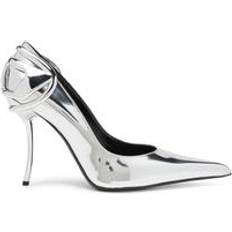 Diesel Pumps Diesel D-Ten Half Escarpins Métallisés - Gray
