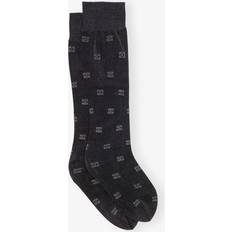 Ganni Underkläder Ganni Butterfly Lace Socks Glitter - Black